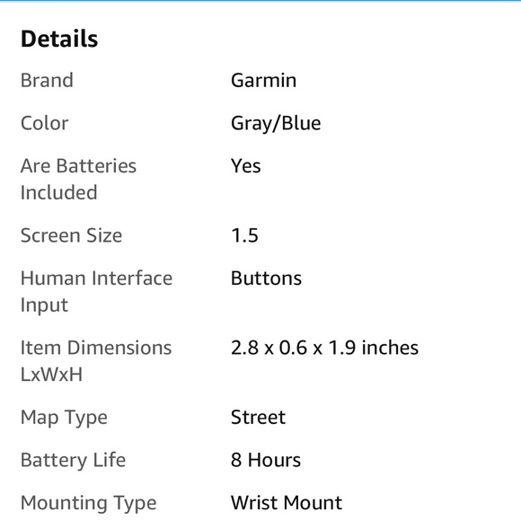 Garmin Forerunner 405CX GPS Sport Watch with Heart Rate Monitor (Blue) - Picture 13 of 15